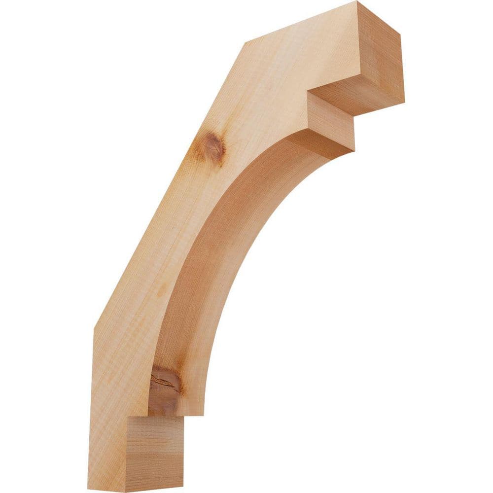 "3 1/2""W x 14""D x 18""H Merced Smooth Knee Brace, Western Red Cedar" price history on PriceWatchPro