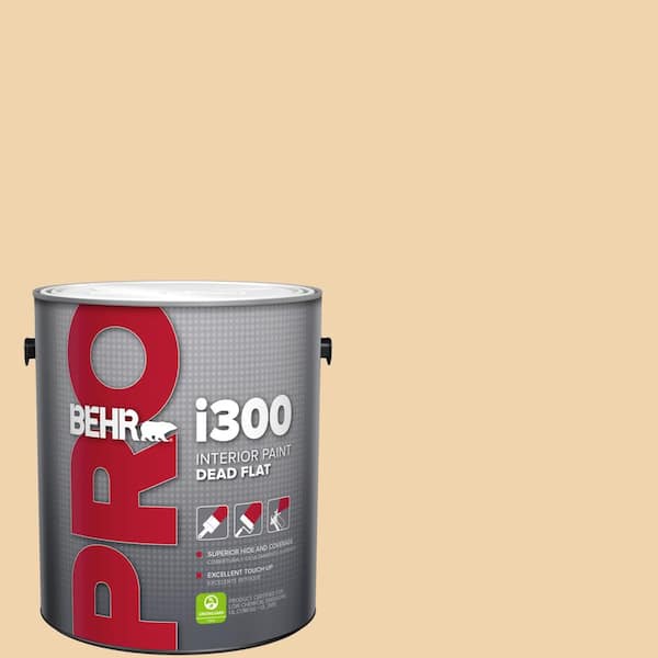 BEHR PRO 1 gal. #M280-3 Champagne Wishes Dead Flat Interior Paint