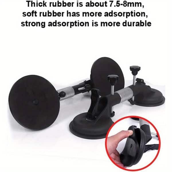 Siavonce 2 Pack Vacuum Suction Cup Glass Lifter Ceramic Tile