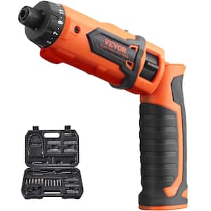 Cordless Screwdriver Set, 4V 7Nm Electric Screwdriver Rechargeable Set with 11 Accessory Kit and Charging Cable