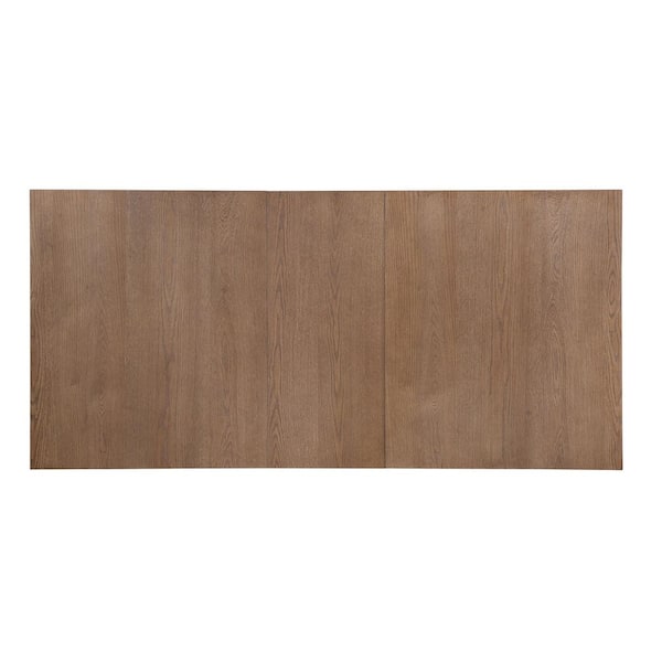 Harper & Bright Designs Extendable Style Natural Rubber Wood 63