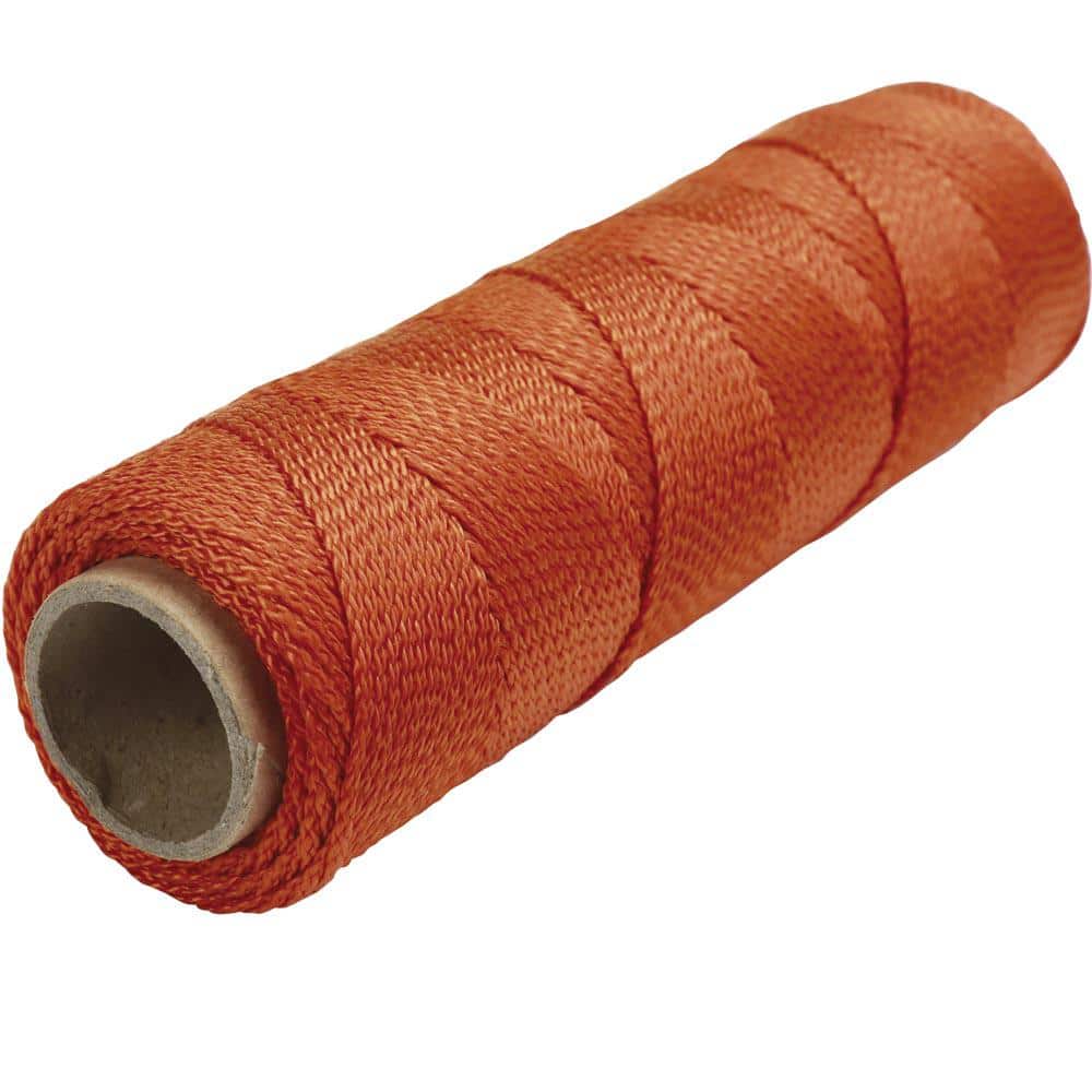 ORANGE BUILDERS POLYETHYLENE HEAVY DUTY BRICK LINE STRING ROPE ROPE 250 Meters 
