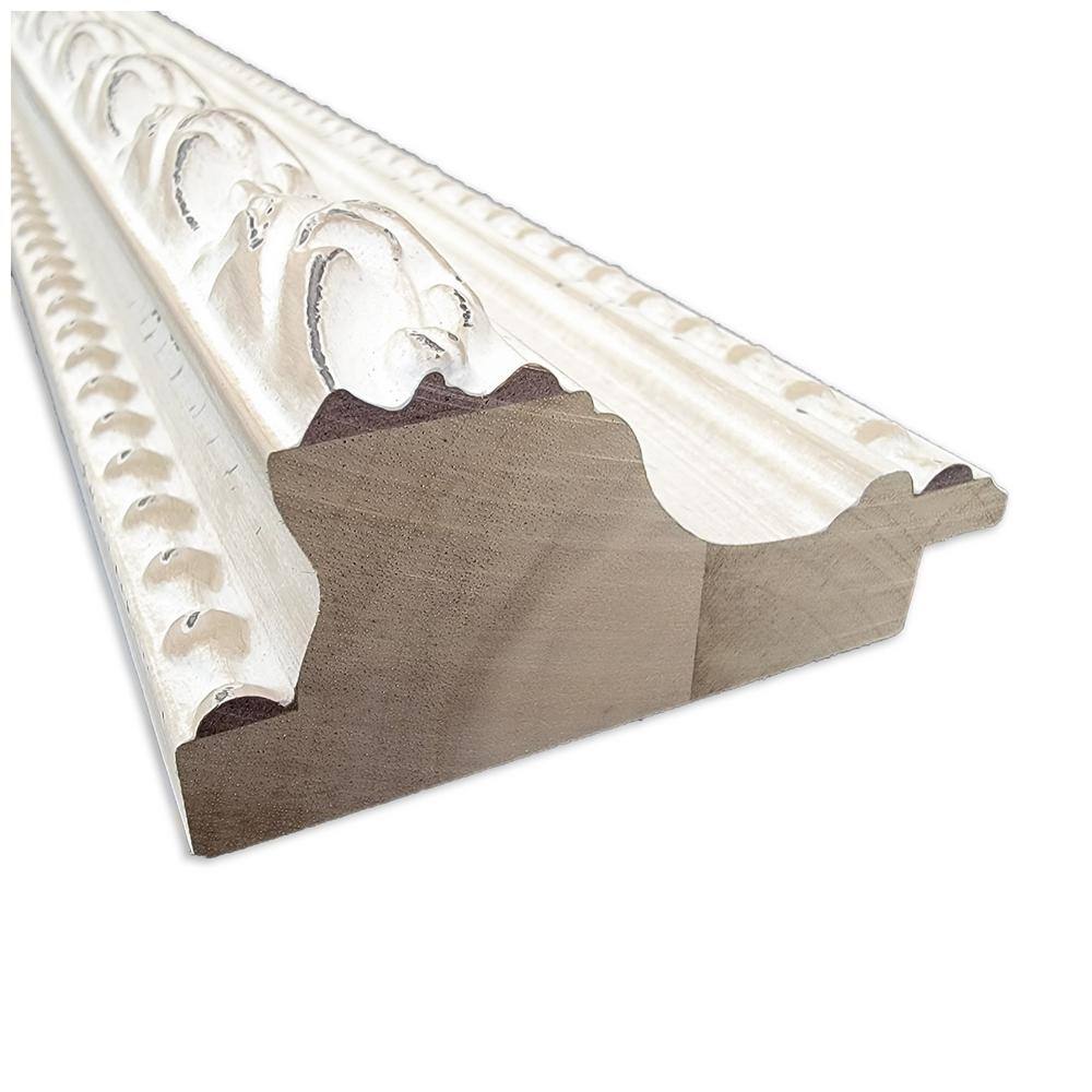 20"x54" Non-Beveled Opera Wood Door Mirror, Wall-Mountable - Amanti Art