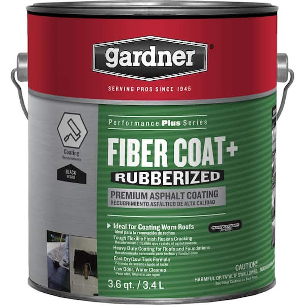 Gardner 115 oz. 3.6 qt. Fiber Coat Rubberized Roof Coating