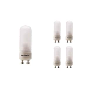 35-Watt Soft White Light DJD (GU10) Twist & Lock Bi-Pin Screw Base Dimmable Frost Mini Halogen Light Bulb(5-Pack)
