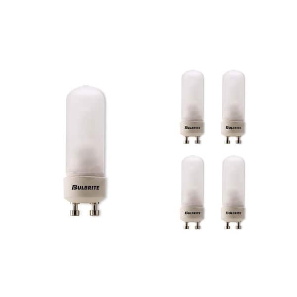Bulbrite 35-Watt Soft White Light DJD (GU10) Twist & Lock Bi-Pin Screw Base Dimmable Frost Mini Halogen Light Bulb(5-Pack)