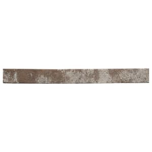 Brickstone Rustique Red Brick 2 in. x 18 in. Matte Porcelain Floor and Wall Tile (8 sq. ft./Case)