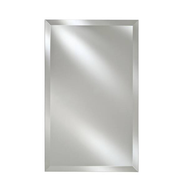 Afina Single Door 16 In X 22, Beveled Mirror Medicine Cabinet Recessed