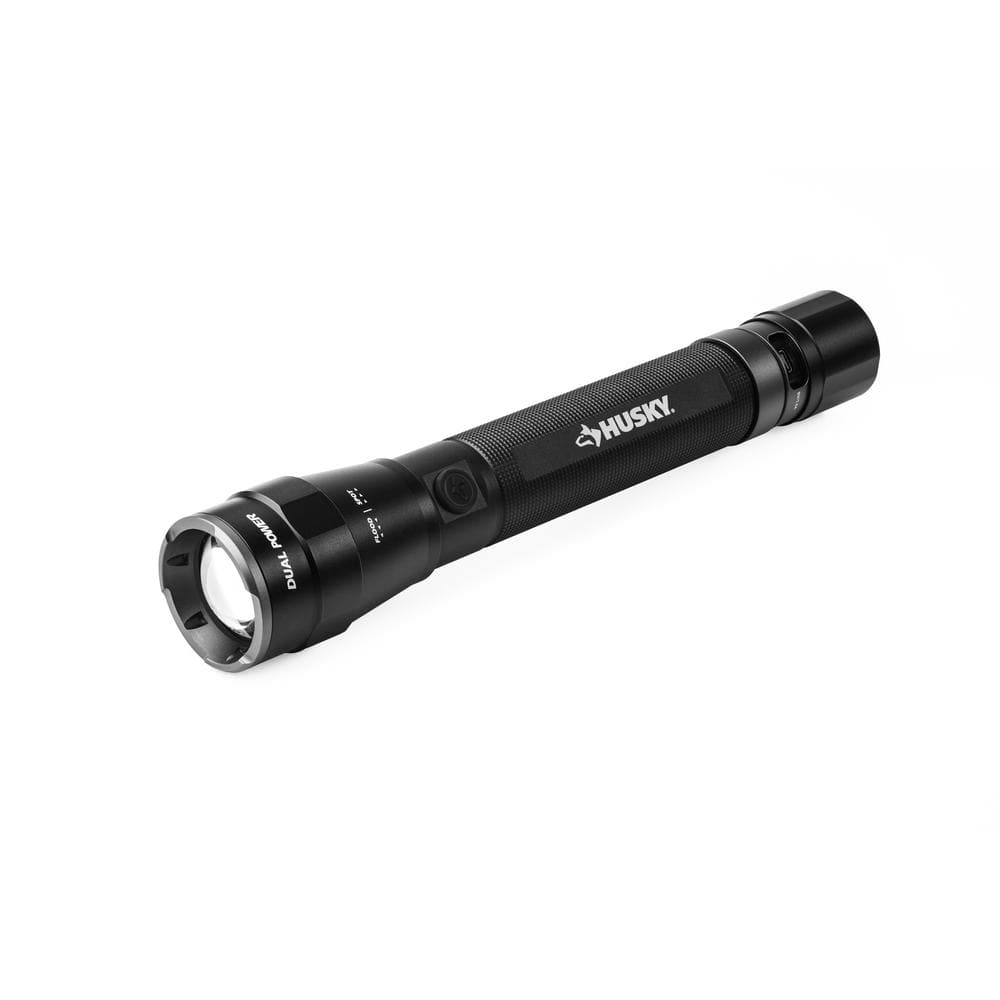7000-Lumens Dual Power LED Rechargeable Tactical Focusing Handheld Flashlig