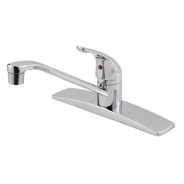 Pfister Pfirst Series Single-Handle Standard Kitchen Faucet in Polished Chrome
