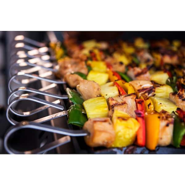 NAPOLEON Eight Stainless Steel Multifunctional Skewers-Cooking