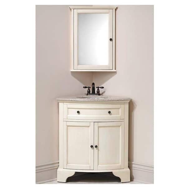 Hamilton 20 in. W x 27 in. H Rectangular Medicine Cabinet with Mirror