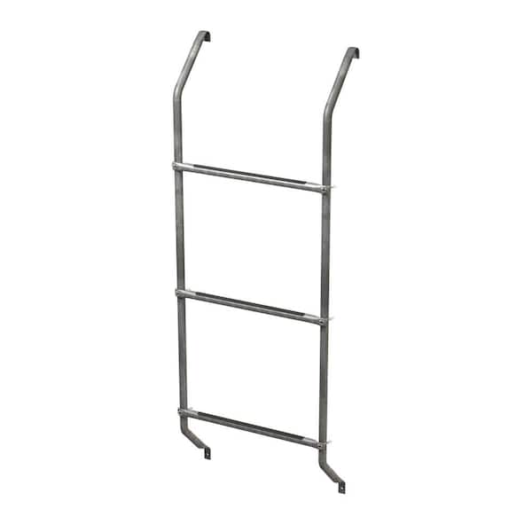 Window Front Ladder Window Well Ladder Bunk Bed Ladder, 5.57FT Basement Window Well Egress ...