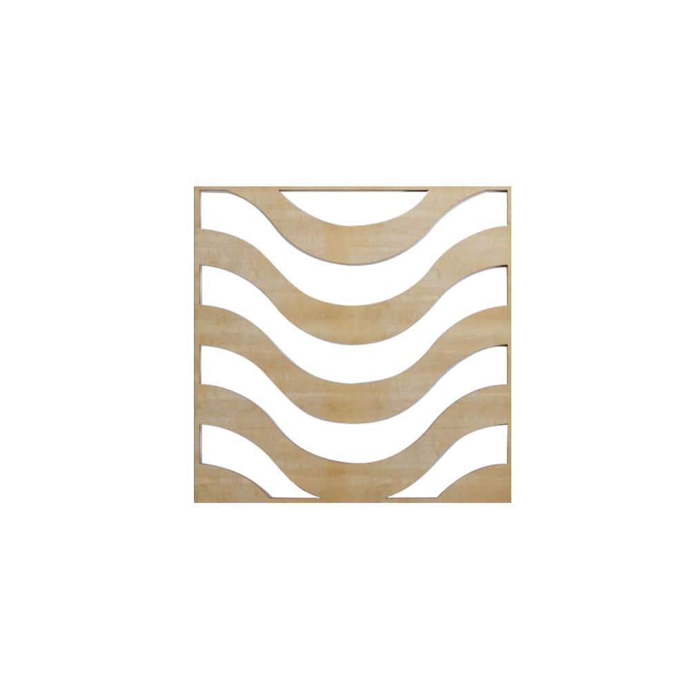 7-3/8 in. x 7-3/8 in. x 1/4 in. Birch Extra Small Parker Decorative Fretwork Wood Wall Panels (50-Pack) price history on PriceWatchPro