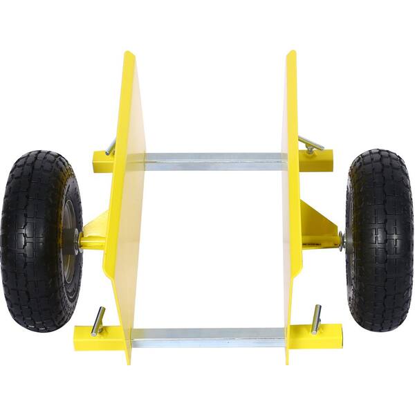 ITOPFOX 600 lb Capacity Metal Tranfer Panel Dolly with 2