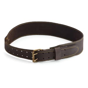 Pro 2 in. Size Large Oil-Tanned Leather Tool Belt