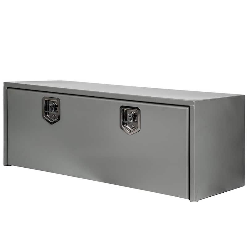 18 in. x 18 in. x 48 in. Primed Steel Underbody Truck Tool Box