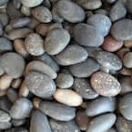 0.50 cu. ft. 40 lbs. 5/8 in. to 7/8 in. Mixed Mexican Beach Pebble