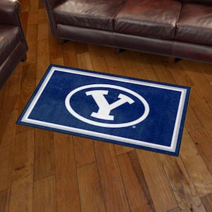 NCAA Brigham Young University 3 ft. x 5 ft. Ultra Plush Area Rug