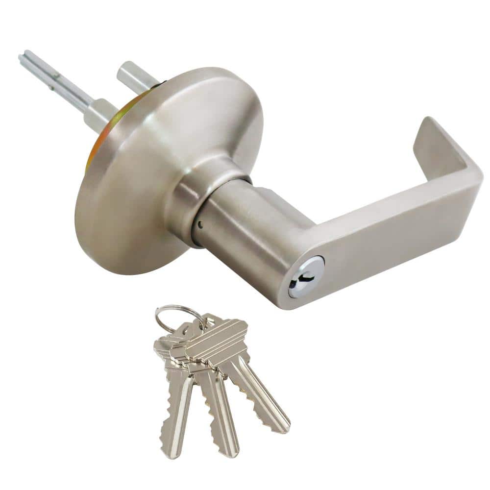 Premier Lock Entry Trim Door Lever For Panic Exit Device PE-LS The Home  Depot