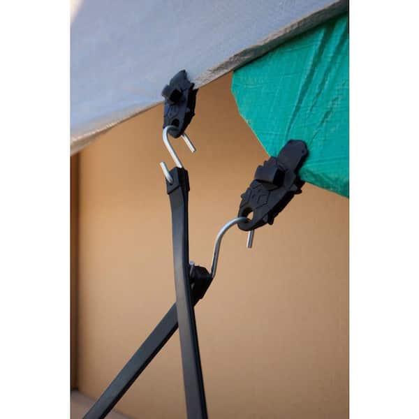 Husky 31 in Heavy Duty EPDM Tarp Strap, 4 Pack 56233 - The Home Depot