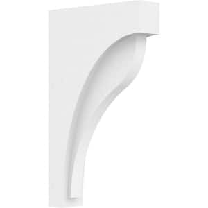 2 in. x 13-3/8 in. x 8 in. Standard Helena Unfinsihed Architectural Grade PVC Corbel