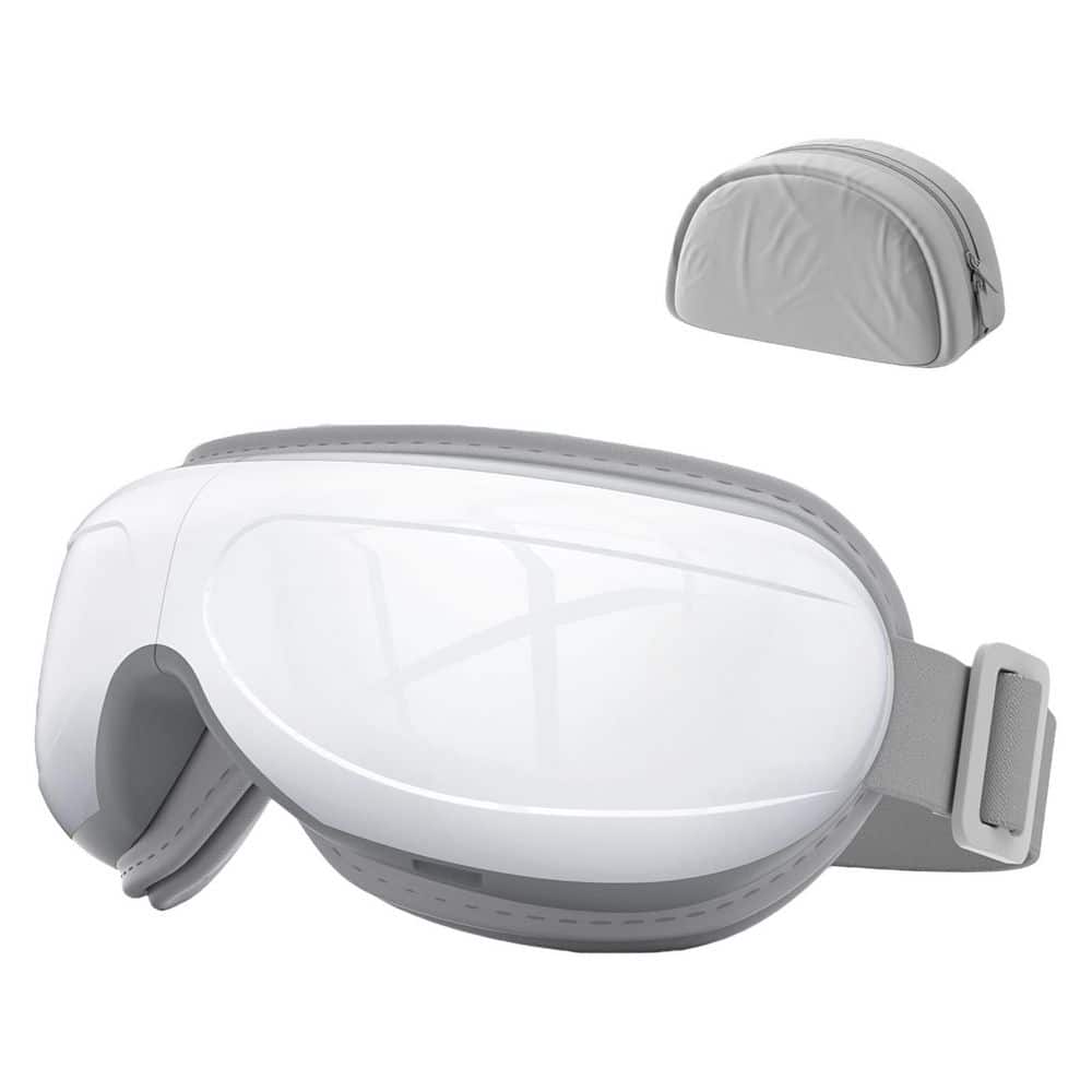 Grey Eye Massager, Heated Eye Mask for Migraines with Music, Smart Migraine Massager Reduce Dry Eyes Improve Sleep price history on PriceWatchPro