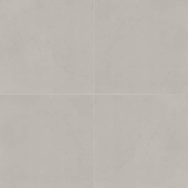 Thaddeus 32 in. x 32 in. Matte White Porcelain Tile (13.77 sq. ft./Case)