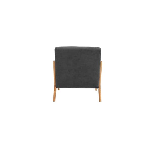 TIRAMISUBEST Modern Soft Velvet Material Accent Chair - Pink