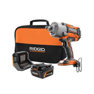 Ridgid R8224 RIDGID 18V Brushless Cordless 4-Mode 1/2 in. High-Torque Impact Wrench ...