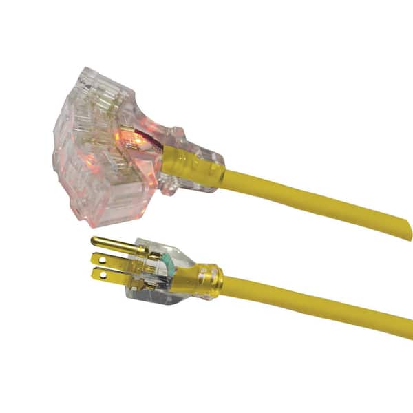 Husky 50 ft. 14/3 Medium Duty Indoor/Outdoor Extension Cord with