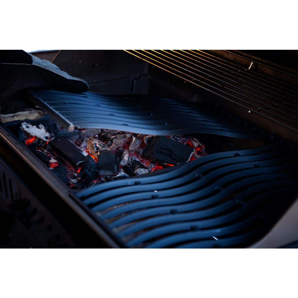 Cast Iron Charcoal and BBQ Smoker Tray - thumbnail 9