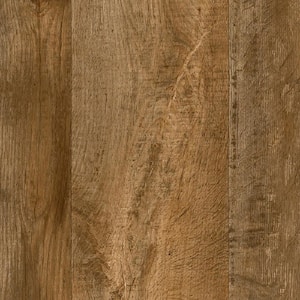 Aged Birch Wood Residential/Light Commercial Vinyl Sheet Flooring 12ft. Wide x Cut to Length