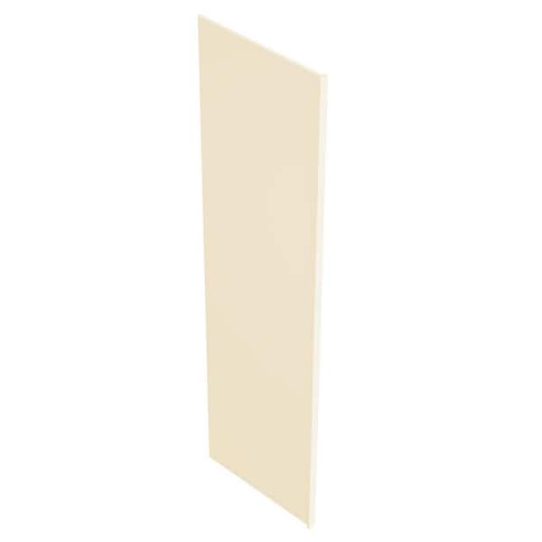 Home Decorators Collection Newport 3 in. W x 24 in. D x 96 in. H Refrigerator Panel with 3 in. Filler in Blended Cream