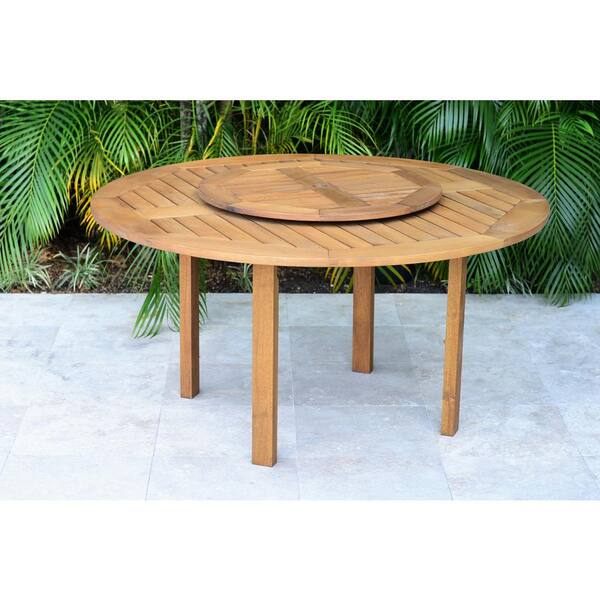 Ia Quincy Lazy Susan 5 Piece Wood, Round Table Quincy Ca