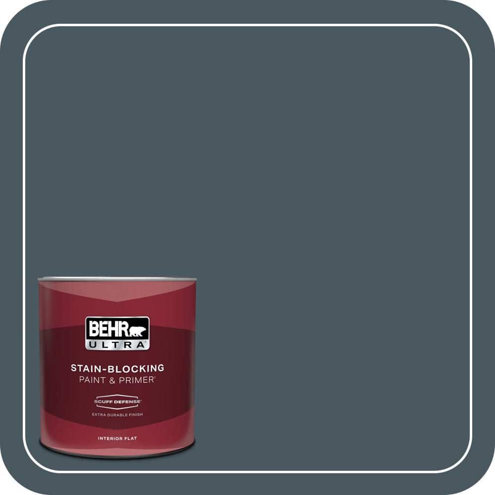 1 qt. #S470-7 Undersea Extra Durable Flat Interior Paint & Primer price history on PriceWatchPro