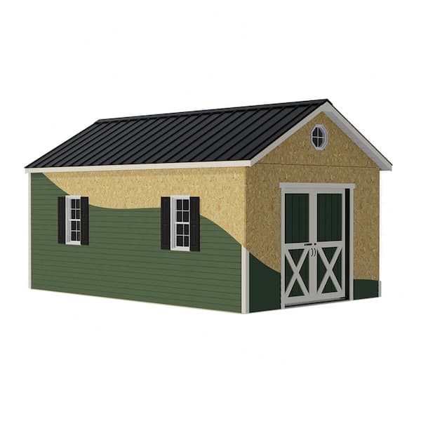 Best Barns South Dakota 12 ft. x 20 ft. Prepped for Vinyl Storage Shed Kit