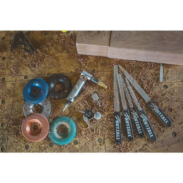 HAPPYER 3 PCS Sphere Rotary Burr Ball Set for 4 1/2 and 5 Angle Grinder, Wood HAPPYER 3 PCS Sphere Rotary Burr Ball Set for 4 1/2 and 5 Angle Grinder, Wood