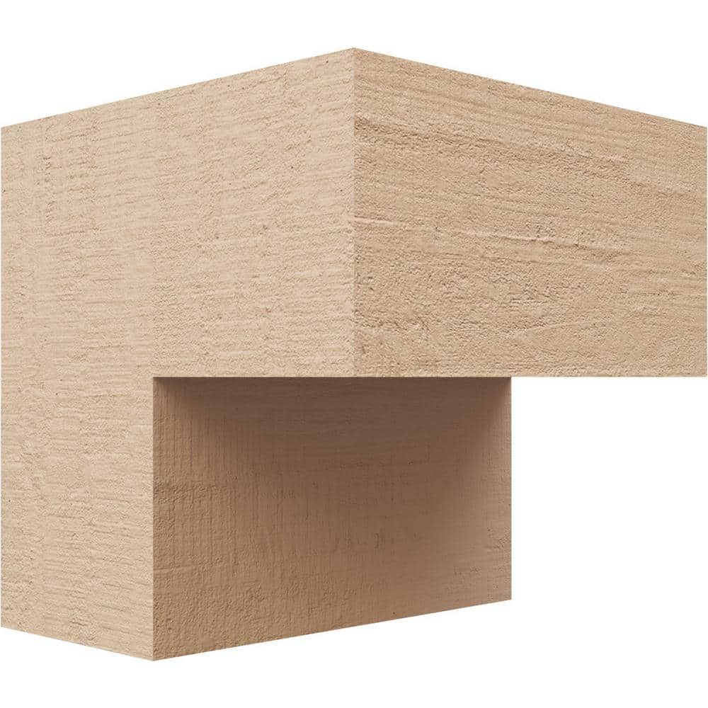 5 in. x 5 in. x 5 in. Series 1 Wide Chapel Hill Rough Cedar Woodgrain Timberthane Polyurethane Corbel, Primed Tan price history on PriceWatchPro