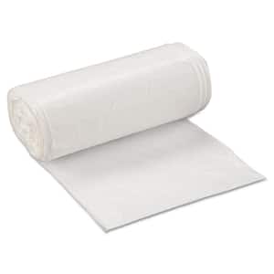 Low-Density Trash Can Liner, 24 x 32, 16 Gallon, .5mil, White, 50/Roll, 10 Rolls/Carton