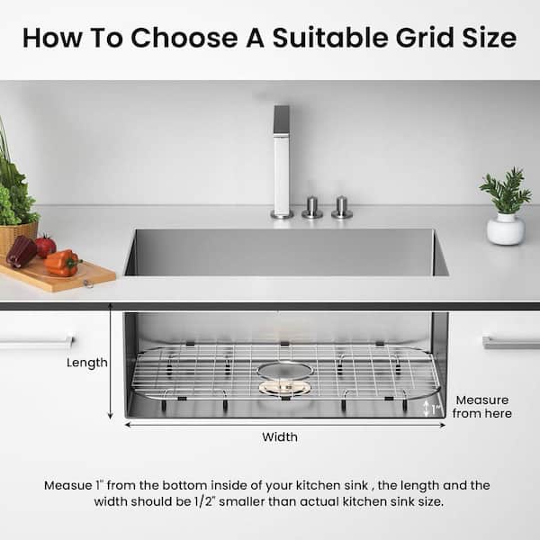 ❣️未使用品❣️シンクプロテクターシンクグリッド 26インチ x14-1/8インチ Lynzavix 26 in. L x 14 in. W Sink Protector Grid Single Bowl