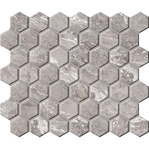 Perpetuo Eternal Grey 10 in. x 12 in. Glazed Ceramic Mosaic Tile (97.2 sq. ft./Pallet)