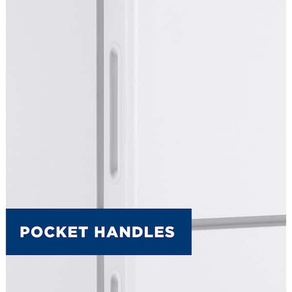 GE® ENERGY STAR® 15.5 Cu. Ft. Recessed Handle Top-Freezer Refrigerator  GPE16DTHWW - ADA Appliances