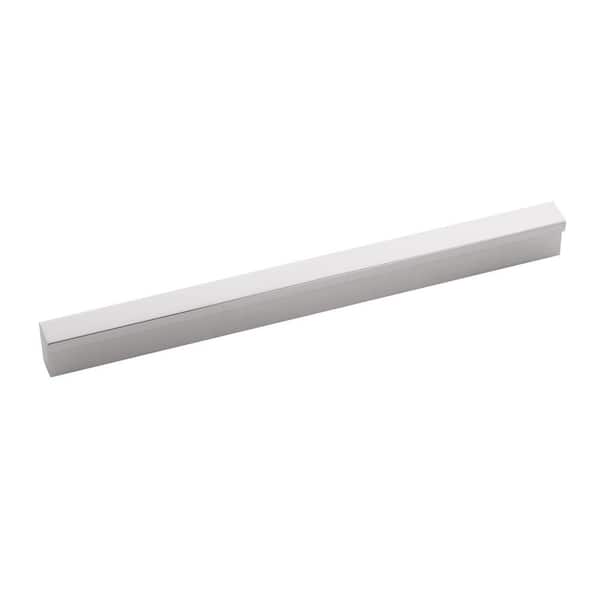 HICKORY HARDWARE Streamline 6-5/16 in. (160 mm) Glossy Nickel Cabinet Pull (10-Pack)