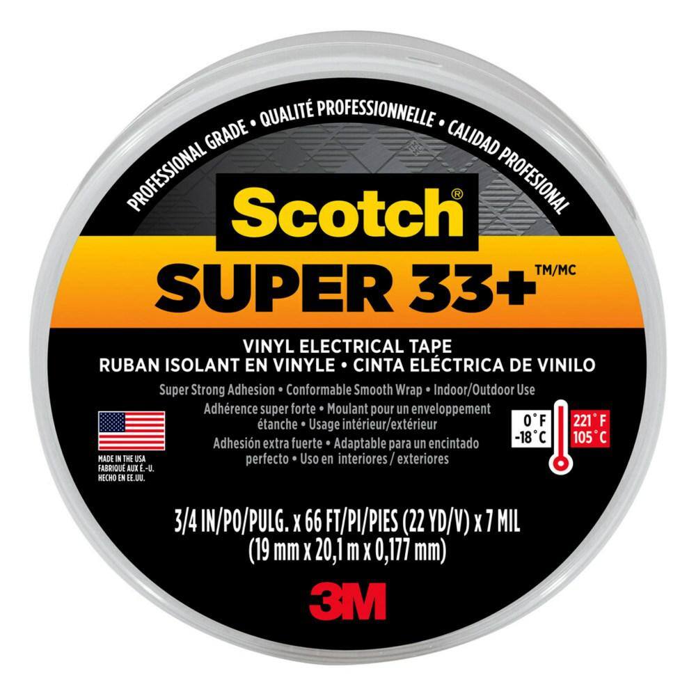 3m ™ Super 33 Plus 19mmx20.1m ™ Scotch Vinyl Plastic Isolierband Super 33 