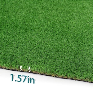 Premium Landscape 11 ft. W x Cut to Length Green Artificial Grass Turf