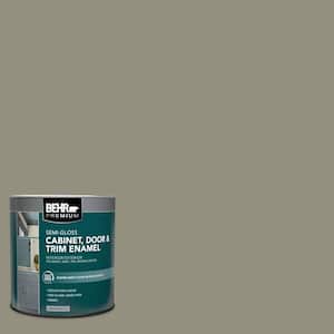 1 qt. #N350-5 Muted Sage Semi-Gloss Enamel Interior/Exterior Cabinet, Door & Trim Paint