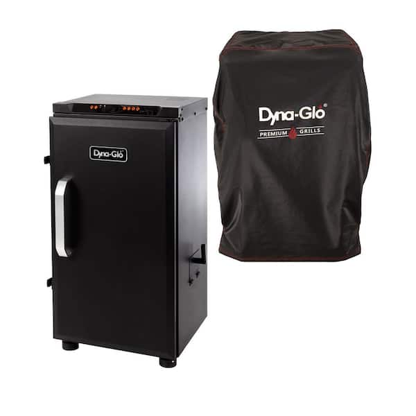 Premium-Grillabdeckung Für Vertikale Smoker – Wasserfest, Mit Rauchfach-Ausschnitt, Für Dyna-Glo-Modelle