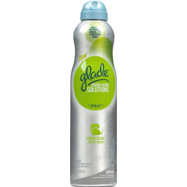 Glade 9.7 oz. Fresh Scent Tough Odor Solutions Air Freshener Aerosol Spray (8-Pack)