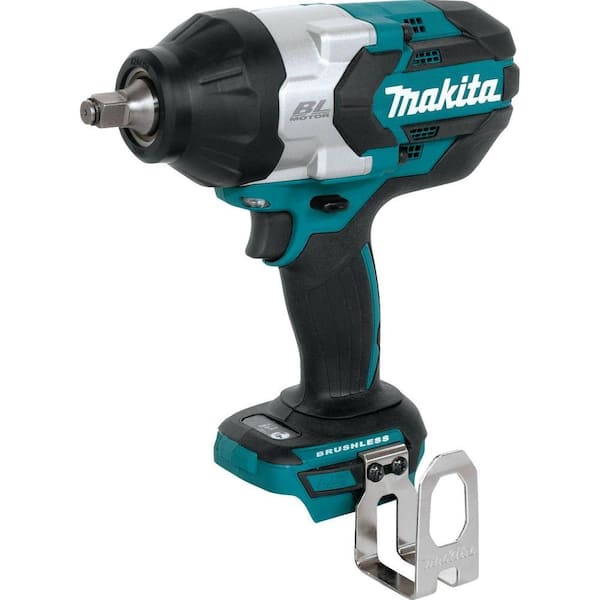 Makita XWT08Z 18V LXT Lithium-Ion Brushless Cordless High Torque 1/2 in. 3-Speed Drive Impact Wrench (Tool-Only) - 1